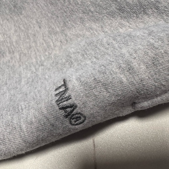 2 x Aritzia TNA Mega Cozy Fleece Swestpant Womens Heather Gray Size XXS and MED - Picture 8 of 11